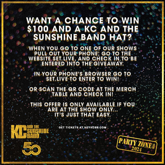 KC AND THE SUNSHINE BAND LIVE CONCERT CONTEST WITH SET.LIVE