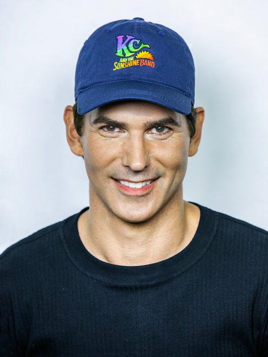 Navy Color Logo Cap