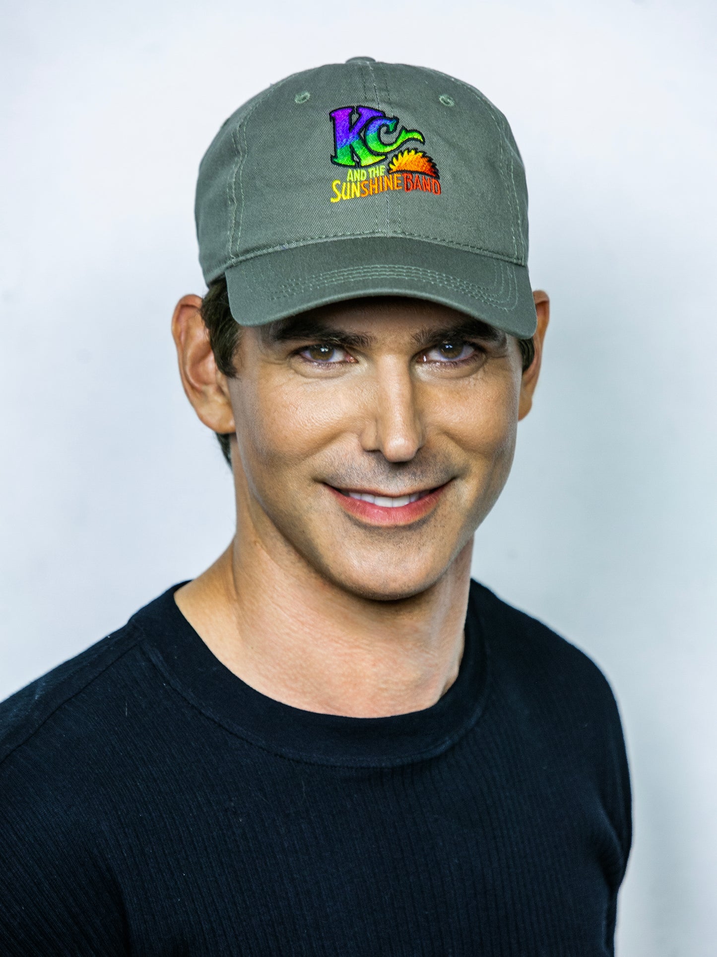 Olive Color Logo Cap