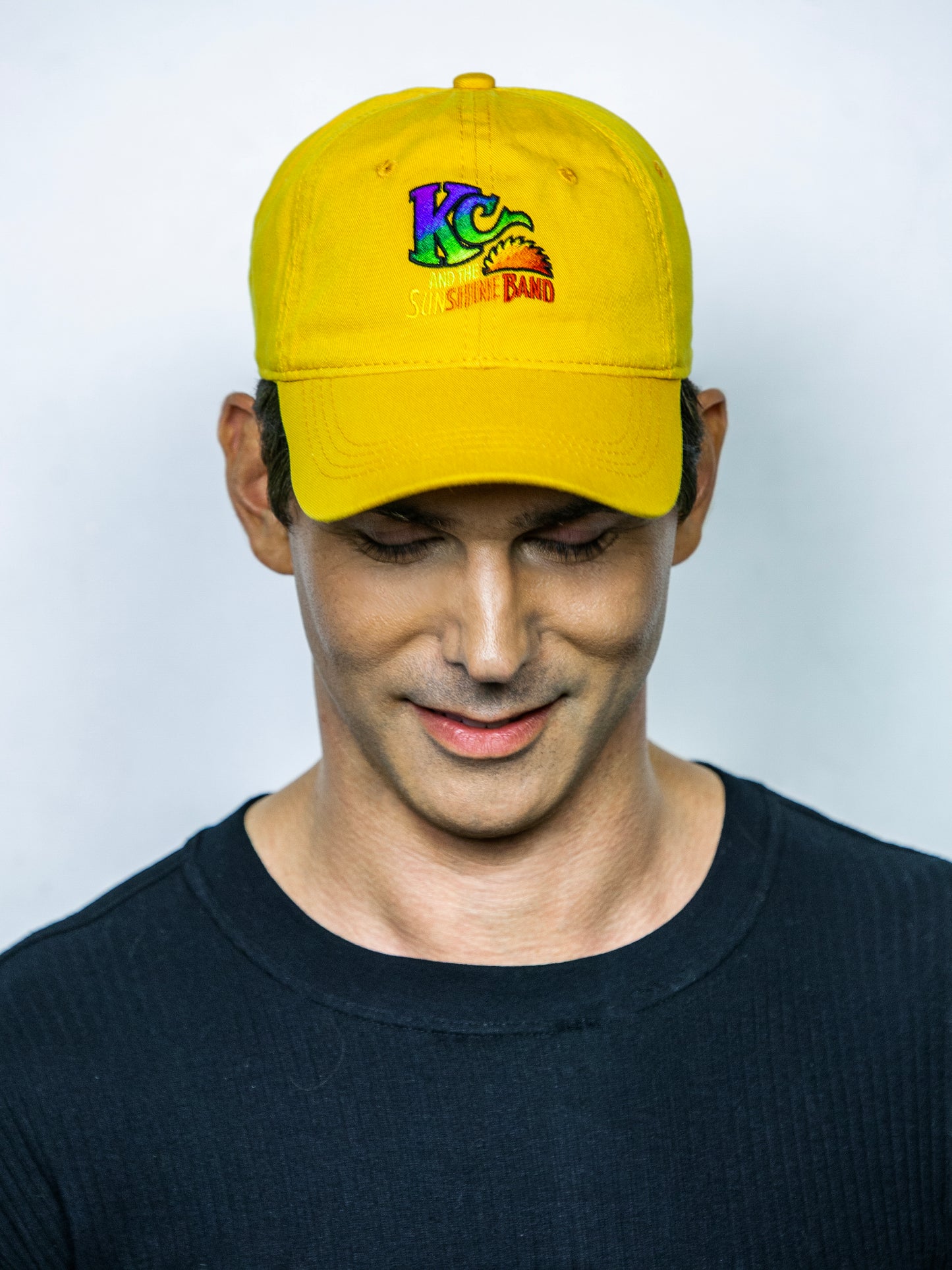 Gold Color Logo Cap