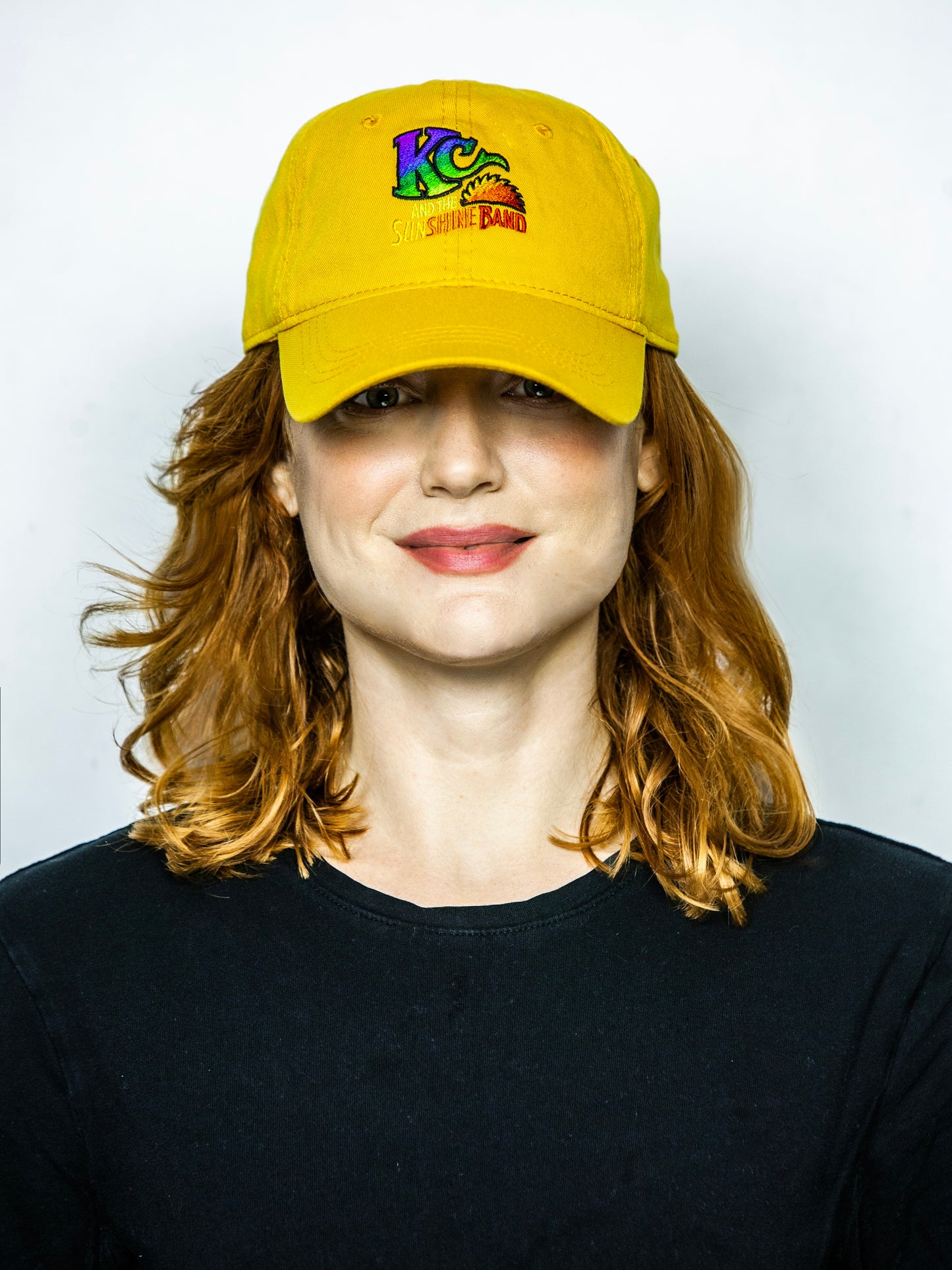Gold Color Logo Cap