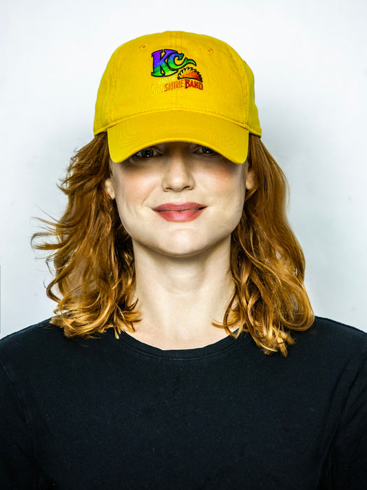 Gold Color Logo Cap