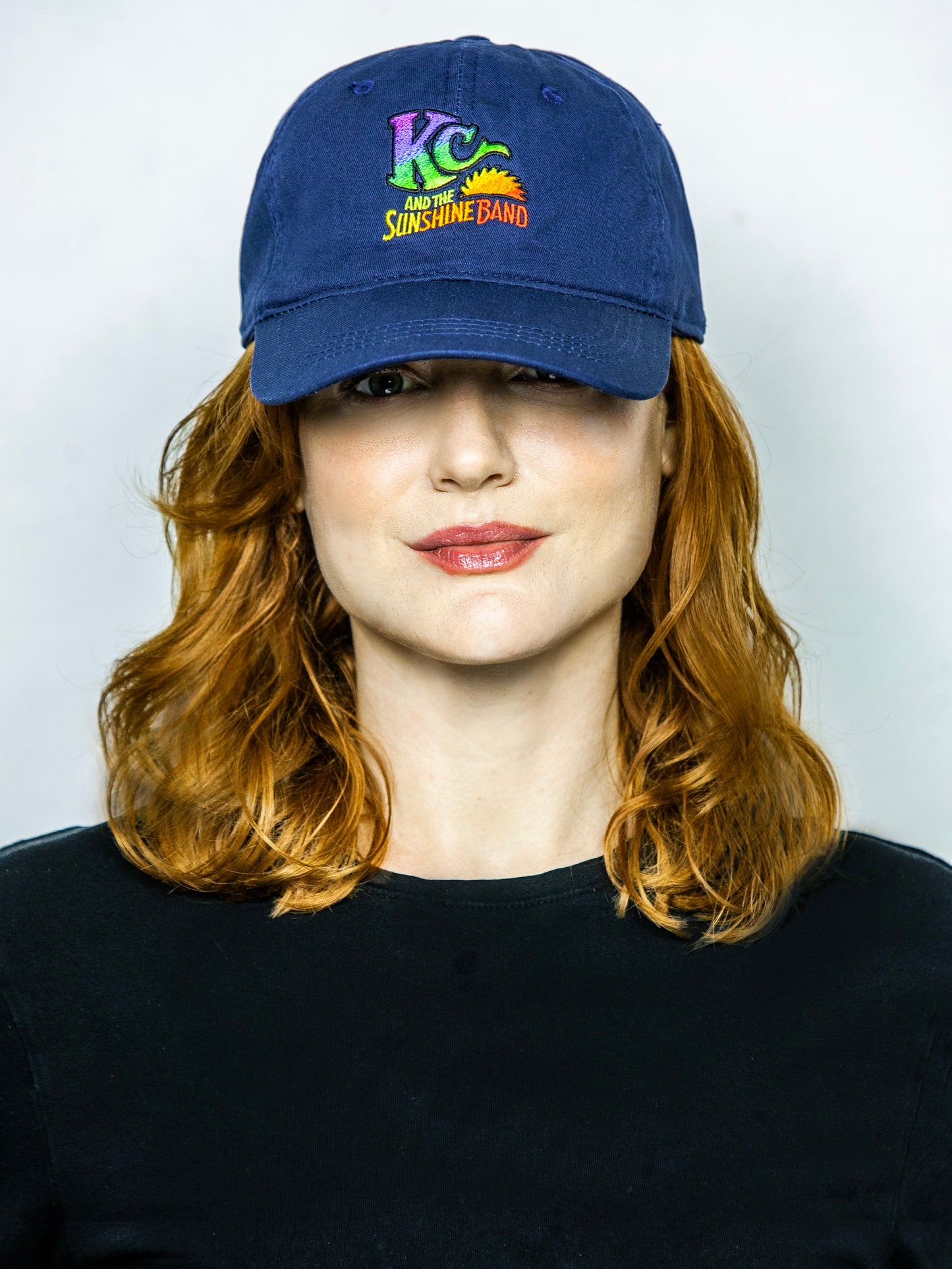 Navy Color Logo Cap