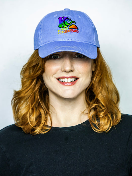 Light Blue Color Logo Cap