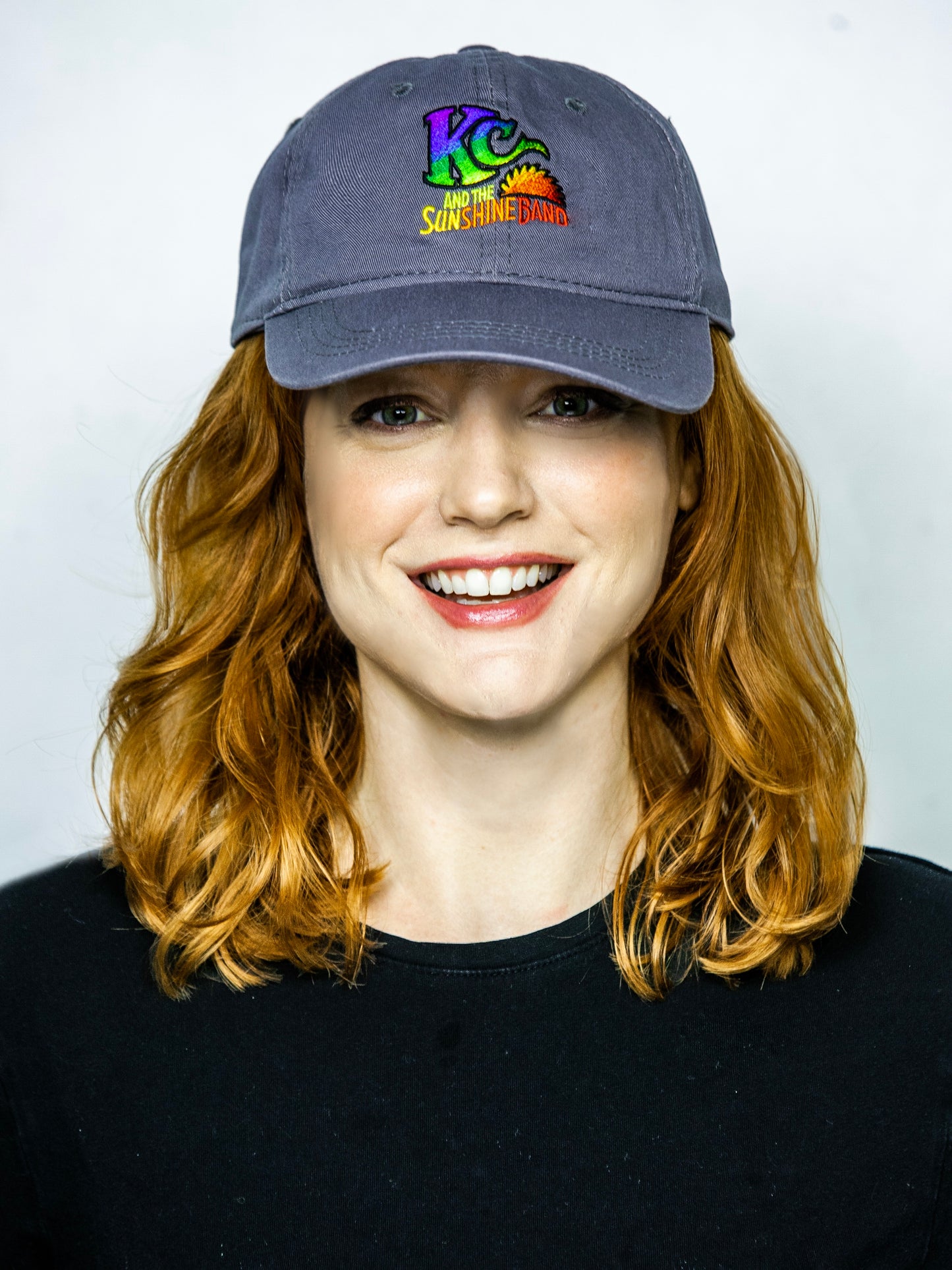 Charcoal Color Logo Cap