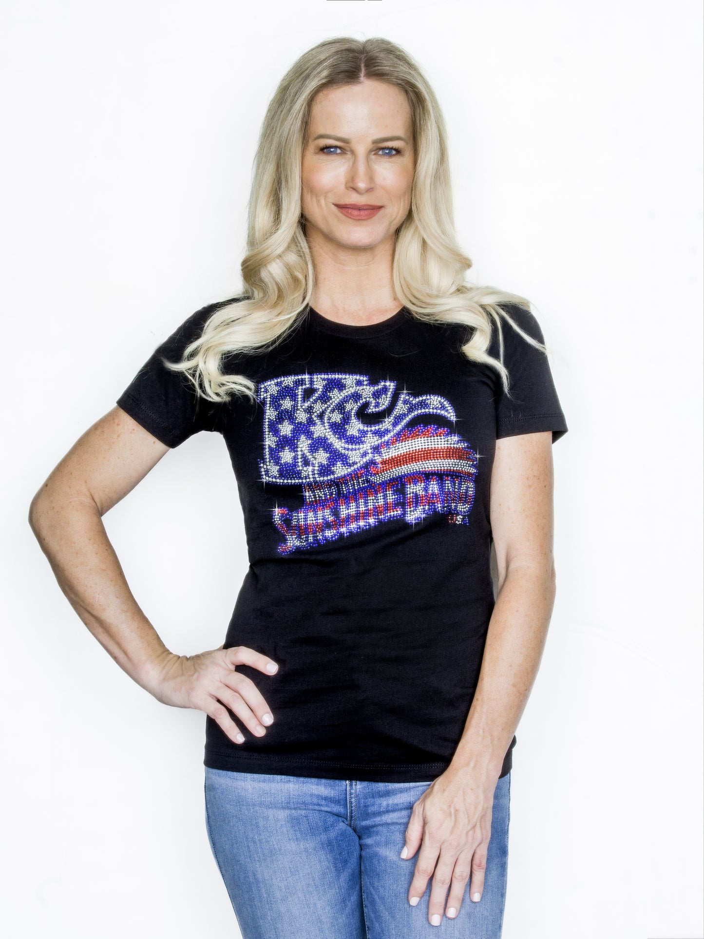 Women's Flag Crystal Tee