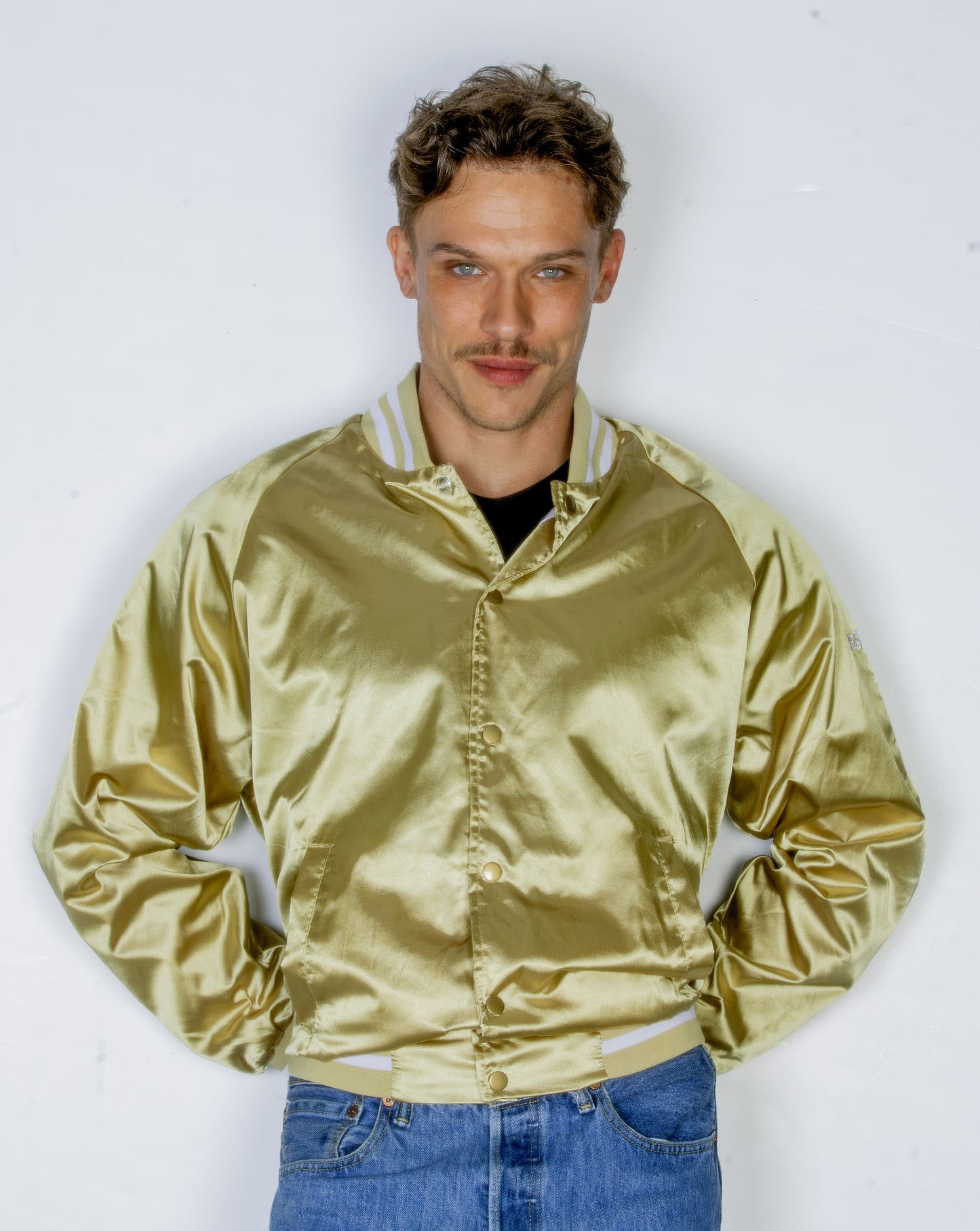 Gold Satin Jacket