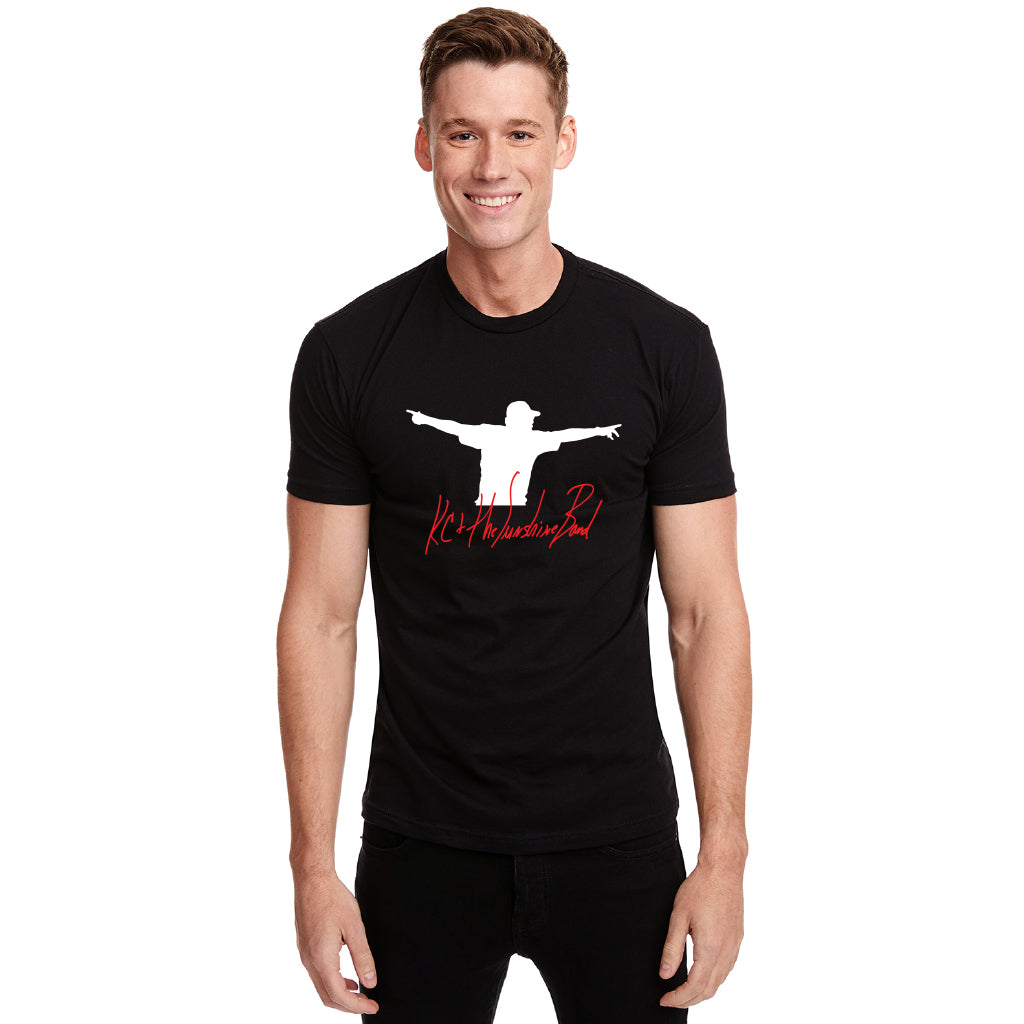 Signature-Silhouette Black Short Sleeve Shirt