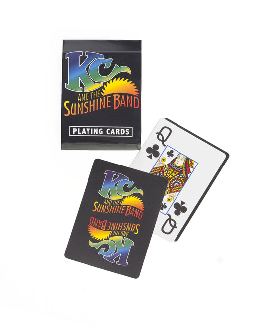 KCSB Linen Playing Cards-Black