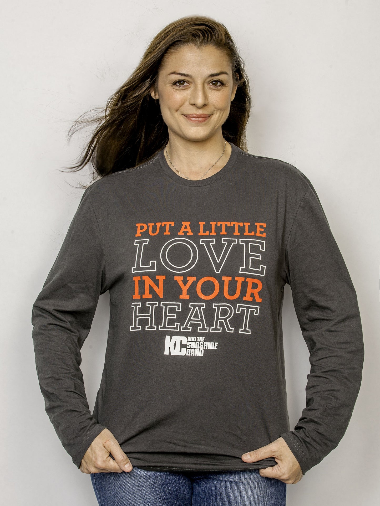 Grey Long Sleeve Tee (Unisex)