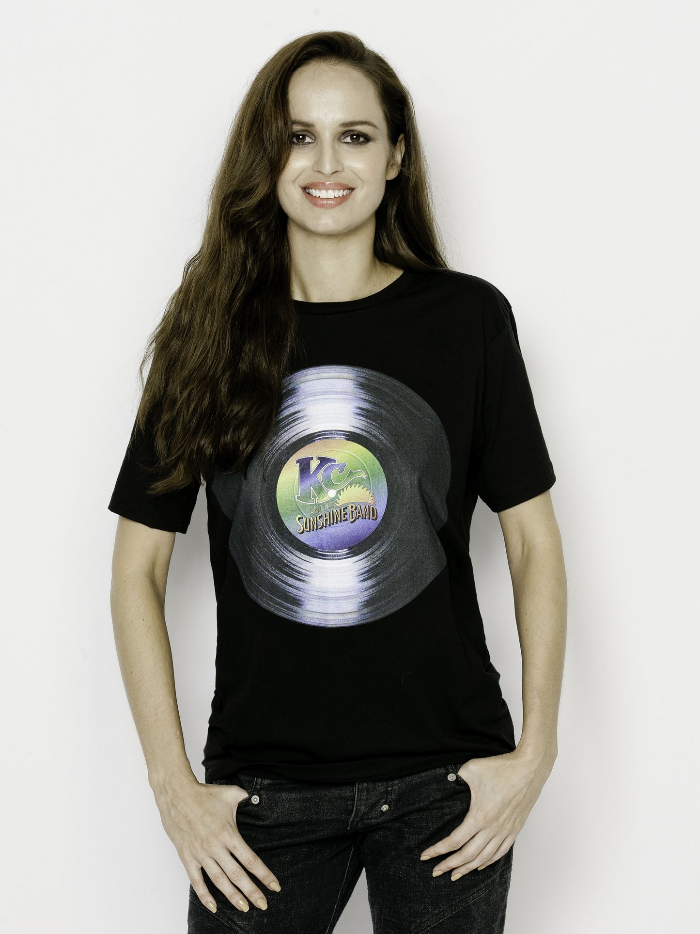 Vinyl Tee Black