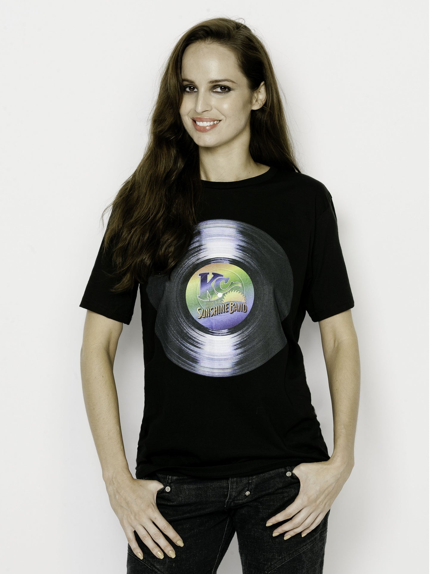 Vinyl Tee Black