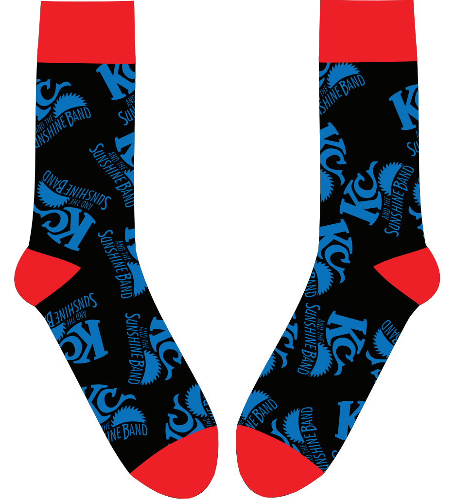 KCSB Socks - Logo Blue