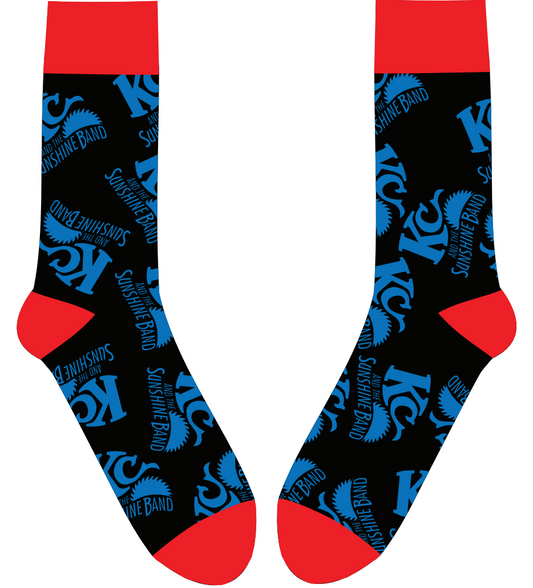 KCSB Socks - Logo Blue