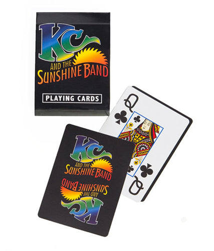 Black plastic coated cards