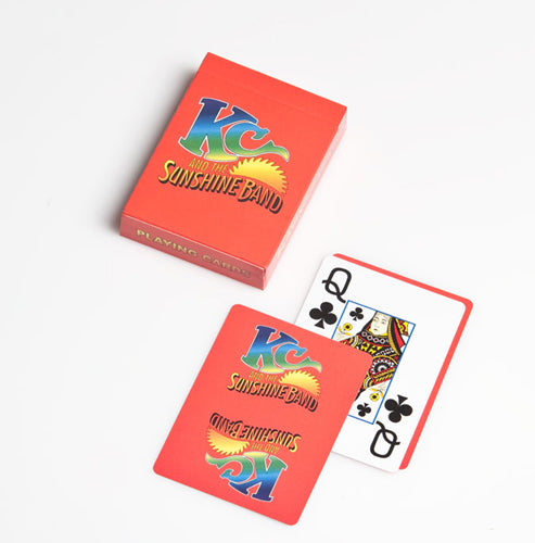 Cards Red Linen