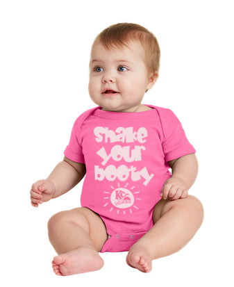 Hot Pink Baby Onesie