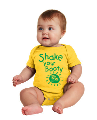 Yellow / Green Baby Onesie