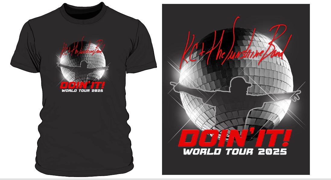 Doin It World Tour 2025 T-Shirt