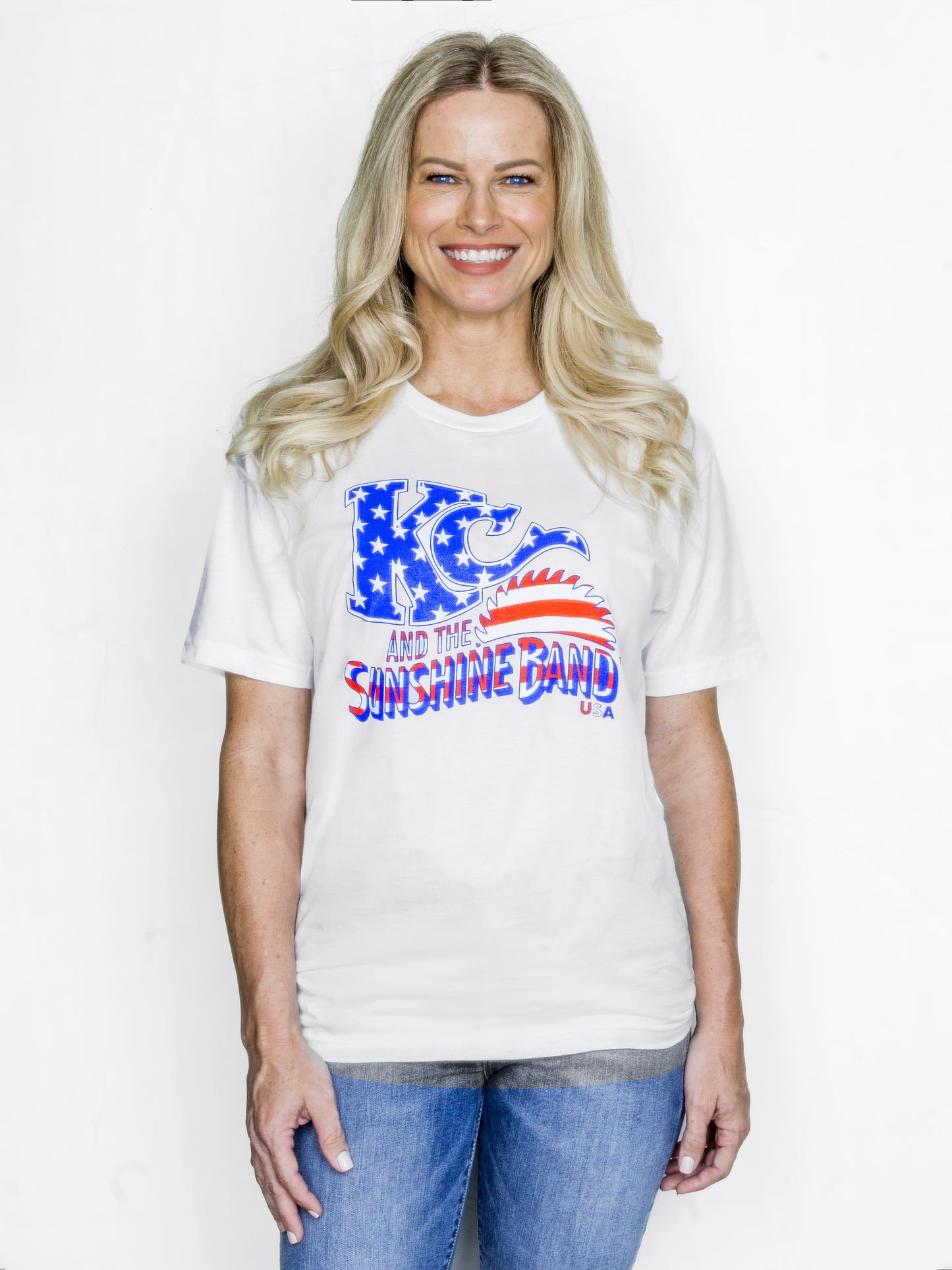 American Flag Logo Tee Shirt