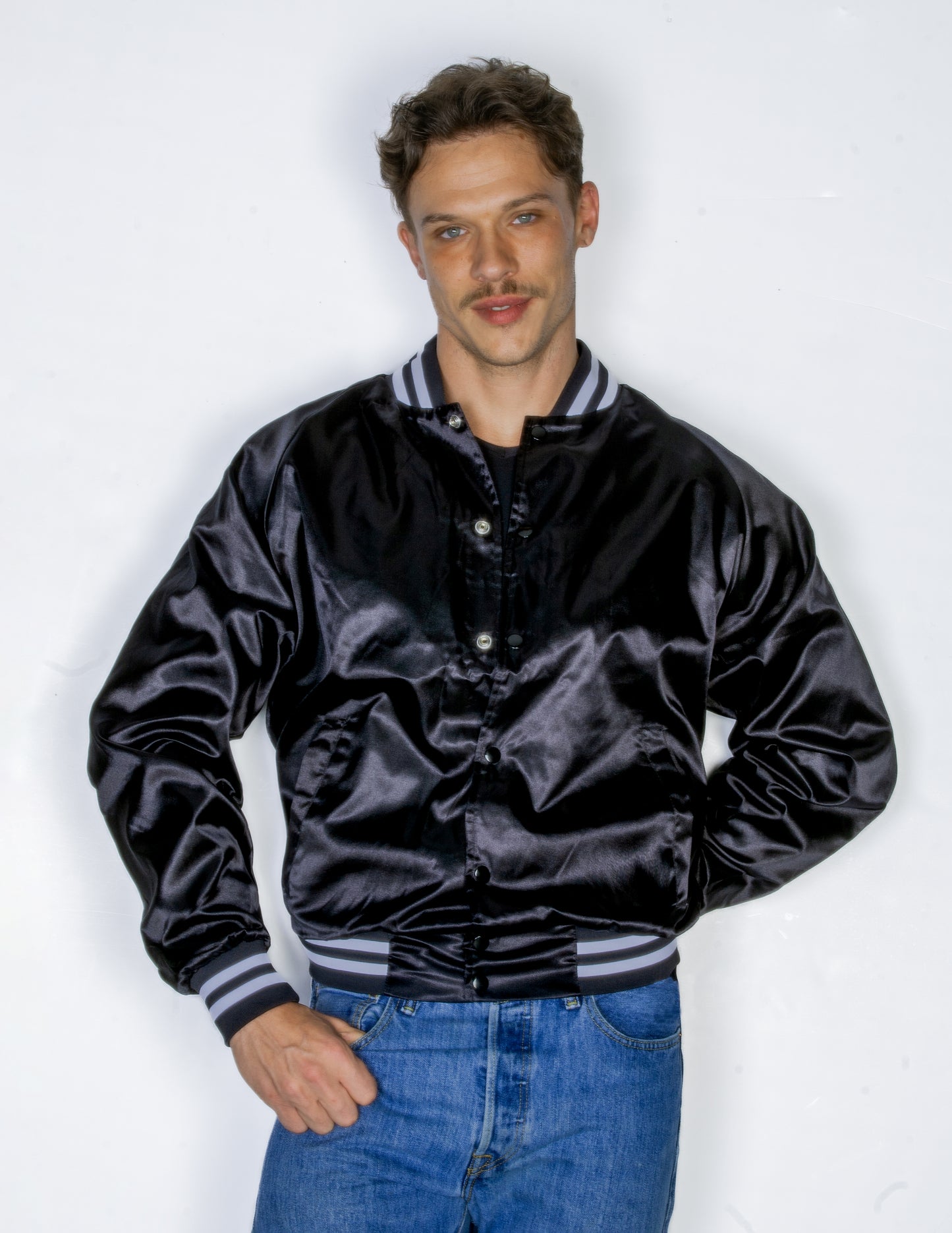 Black Satin Jacket